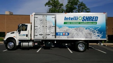 document shredding truck