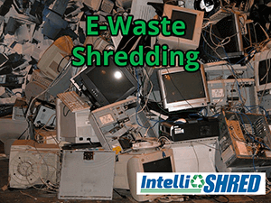 e-waste shredding