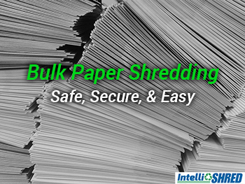 bulk paper shredding