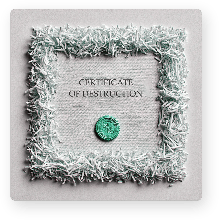 Certificate Of Destruction
